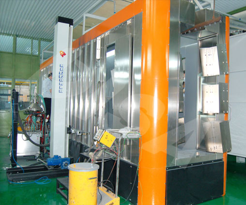 Powder coating line for cabinet_08