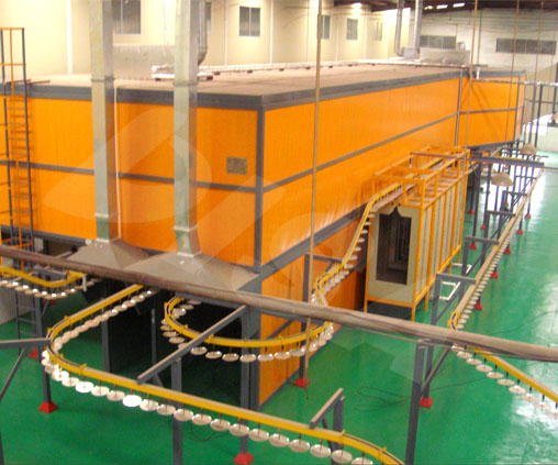 Powder coating line for furniture_01