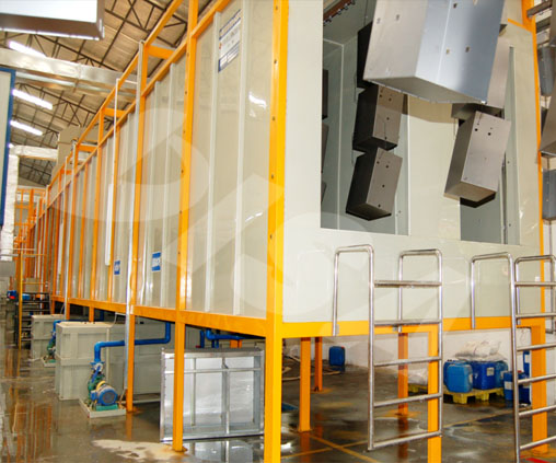 Powder coating line for cabinet_05