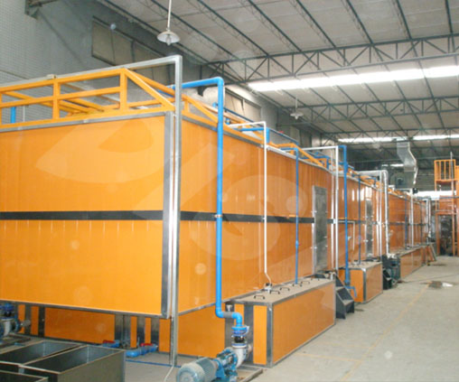 Powder coating line for cabinet_09