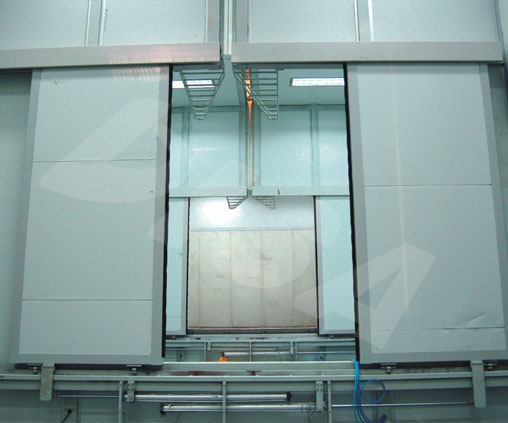 Powder coating line for auto parts_07
