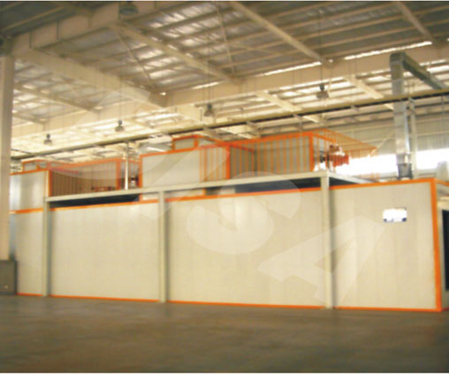 Powder coating line for auto parts_05