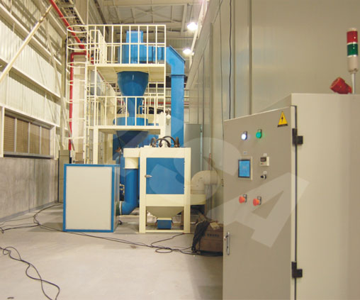 Powder coating line for auto parts_06