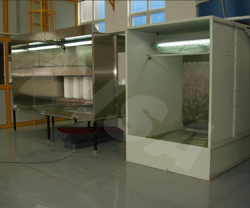 Powder Coating Booth with Filter Recover System_03