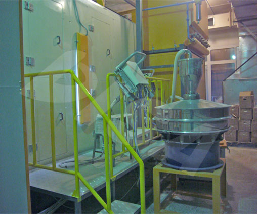 Powder Coating Booth with Filter Recover System_04